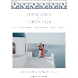 "watercolor tile" - Wedding Website in Cobalt by Katharine Watson - Mobile Layout