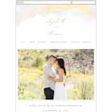 "The whisper of the waves" - Wedding Website in Sunrise by Helen Halik - Mobile Layout