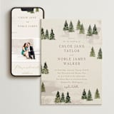 "Into the Forest" - Wedding Website in Cream by Alethea and Ruth - Match Your Stationery