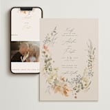 "Wildflower wreath" - Wedding Website in Meadow by Grace Kreinbrink - Match Your Stationery
