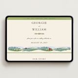 "Farm and Field" - Wedding Website in Grass by Paper Sun Studio - Desktop Design