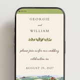 "Farm and Field" - Wedding Website in Grass by Paper Sun Studio - Mobile Layout