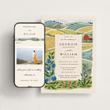 "Farm and Field" - Wedding Website in Grass by Paper Sun Studio - Match Your Stationery