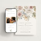 "Summer Garden" - Wedding Website in Garden Rose by Wildfield Paper Co - Match Your Stationery