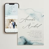 "Ocean Vibes" - Wedding Website in Sky by Marina Onoprienko - Match Your Stationery