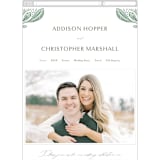 "Ornate" - Wedding Website in Sage by Jen Owens - Mobile Layout