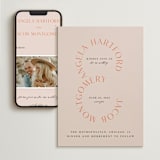 "ampersand names" - Wedding Website in Carrot by Lori Wemple - Match Your Stationery