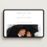 "When I Fall In Love" - Wedding Website in Snow Bright by Design Lotus - Desktop Design