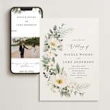 "Botanical Swag" - Wedding Website in Spring by Susan Moyal - Match Your Stationery