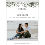 "Forever in Love" - Wedding Website in Ivy by Hannah Williams - Mobile Layout