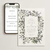 "Forever in Love" - Wedding Website in Ivy by Hannah Williams - Match Your Stationery