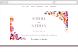 "veranda" - Wedding Website in Merlot by Angela Marzuki - Desktop Design