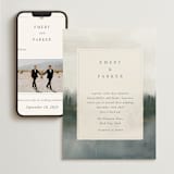 "Lakefront" - Wedding Website in Natural by Robert and Stella - Match Your Stationery