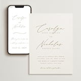 "Napa" - Wedding Website in Golden by Kelly Schmidt - Match Your Stationery
