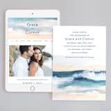 "Sea and Sand" - Wedding Website in Cortez by Jenny Partrite - Match Your Stationery