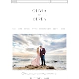 "Photographed" - Wedding Website in Ecru by Creo Study - Mobile Layout