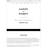 "Key Ingredients" - Wedding Website in Cotton by Christie Garcia - Guest Management