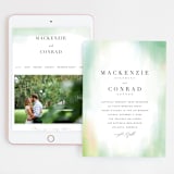 "yuzu" - Wedding Website in Lime by chocomocacino - Match Your Stationery