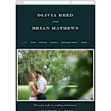 "Fresh Greenery" - Wedding Website in Mystic Forest by Jennifer Postorino - Mobile Layout