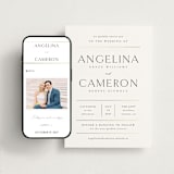 "sophisticate" - Wedding Website in Silk by Kelly Schmidt - Match Your Stationery