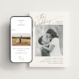 "The Wedding" - Wedding Website in Marshmallow by Kaydi Bishop - Match Your Stationery