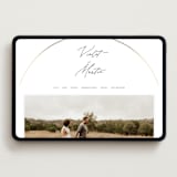 "Encircled Love" - Wedding Website in Silk by Kelly Schmidt - Desktop Design