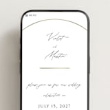 "Encircled Love" - Wedding Website in Silk by Kelly Schmidt - Mobile Layout