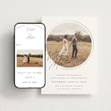 "Encircled Love" - Wedding Website in Silk by Kelly Schmidt - Match Your Stationery