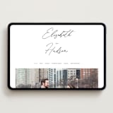 "Macaron" - Wedding Website in Snow by Nicoletta Savod - Desktop Design