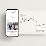 "Macaron" - Wedding Website in Snow by Nicoletta Savod - Match Your Stationery