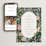 "Garden at Blue Hill" - Wedding Website in Meadow by Jennifer Wick - Match Your Stationery
