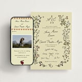 "Love Rests in a Garden" - Wedding Website in Oat by Helena Vitto - Match Your Stationery