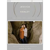 "lili" - Wedding Website in Ash by Lori Wemple - Mobile Layout