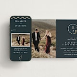 "For Eternity" - Wedding Website in Platinum by Ana de Sousa - Match Your Stationery
