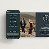 "For Eternity" - Wedding Website in Platinum by Ana de Sousa - Match Your Stationery