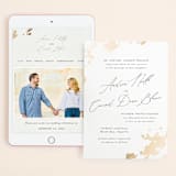 "far and away" - Wedding Website in Cream by Design Lotus - Match Your Stationery