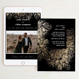 "fairytale dust" - Wedding Website in Midnight by Phrosné Barwood - Match Your Stationery