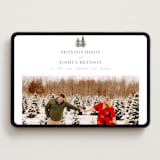 "Evergreens" - Wedding Website in Moss by Itsy Belle Studio - Desktop Design