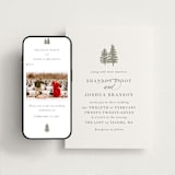 "Evergreens" - Wedding Website in Moss by Itsy Belle Studio - Match Your Stationery