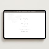 "Palm Arbor" - Wedding Website in Graphite by Owl and Toad - Desktop Design