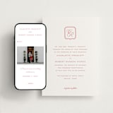 "Bowery" - Wedding Website in Rose by Megan Davis - Match Your Stationery