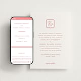 "Bowery" - Wedding Website in Rose by Megan Davis - Match Your Stationery