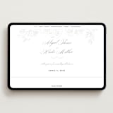 "Garden" - Wedding Website in Garden by Leah Bisch - Desktop Design