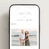 "garden" - Wedding Website in Garden by Leah Bisch - Mobile Layout