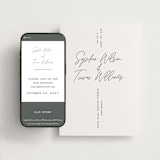 "terrace" - Wedding Website in Pewter by Owl and Toad - Match Your Stationery