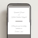 "Lowcountry" - Wedding Website in Graphite by Megan Davis - Mobile Layout