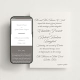 "Lowcountry" - Wedding Website in Graphite by Megan Davis - Match Your Stationery