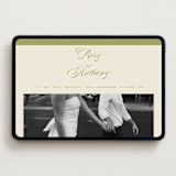 "rory" - Wedding Website in Olive by Ellen Schlegelmilch - Desktop Design