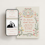 "Chantilly" - Wedding Website in Sunset by Maja Cunningham - Match Your Stationery