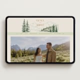 "Whispering Pines" - Wedding Website in Forest by Elly - Desktop Design